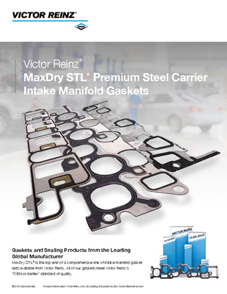 Victor Reinz MaxDry STL Premium Steel Carrier Intake Manifold Gaskets